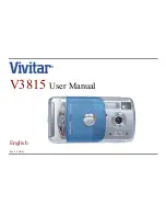 Preview for 1 page of Vivitar Vivicam 3815 User Manual