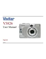 Vivitar Vivicam 3826 User Manual preview