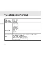 Предварительный просмотр 73 страницы Vivitar Vivicam 3826 User Manual