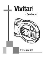 Vivitar Vivicam 50 Quick Start Manual preview