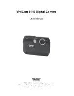 Preview for 1 page of Vivitar ViviCam 5119 User Manual