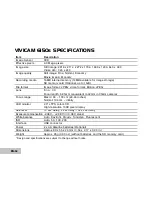 Preview for 62 page of Vivitar Vivicam 6150s User Manual