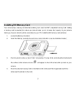 Preview for 8 page of Vivitar ViviCam 7020 User Manual