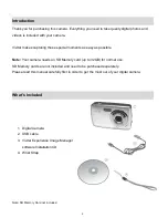 Preview for 3 page of Vivitar ViviCam 7022 User Manual