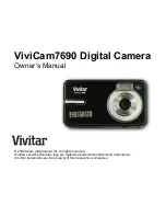 Vivitar VIVICAM 7690 User Manual preview