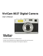 Preview for 1 page of Vivitar VIVICAM 8027 User Manual