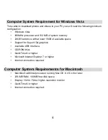 Preview for 5 page of Vivitar Vivicam 8400 Owner'S Manual