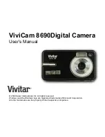 Vivitar VIVICAM 8690 User Manual preview