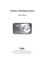 Preview for 1 page of Vivitar ViviCam F128 User Manual