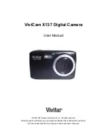 Vivitar ViviCam F131 User Manual preview