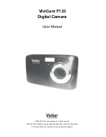 Vivitar ViviCam F133 User Manual preview