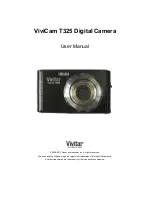 Vivitar ViviCam F340 User Manual preview