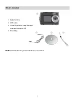 Preview for 4 page of Vivitar Vivicam F526 User Manual