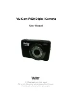 Preview for 1 page of Vivitar ViviCam F529 User Manual