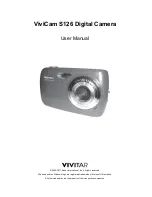 Vivitar ViviCam S126 User Manual preview