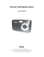 Preview for 1 page of Vivitar ViviCam S128 User Manual