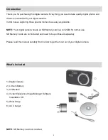 Preview for 3 page of Vivitar ViviCam S130 User Manual