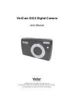 Vivitar ViviCam S332 User Manual preview