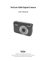 Vivitar ViviCam S524 User Manual preview