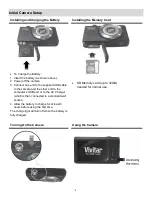 Предварительный просмотр 5 страницы Vivitar ViviCam S830 User Manual