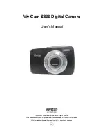 Vivitar ViviCam S836 User Manual preview