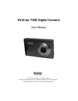 Vivitar VIVICAM T030 User Manual preview