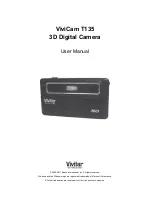 Preview for 1 page of Vivitar ViviCam T135 User Manual