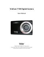 Preview for 1 page of Vivitar ViviCam T139 User Manual