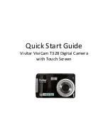 Preview for 1 page of Vivitar ViviCam T328 Quick Start Manual