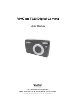 Preview for 1 page of Vivitar ViviCam T329 User Manual