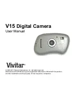 Preview for 1 page of Vivitar ViviCam V15 User Manual