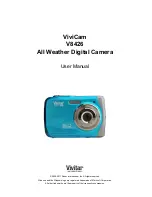 Vivitar ViviCam V8426 User Manual preview