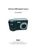 Vivitar ViviCam X028 User Manual preview