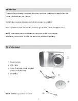 Предварительный просмотр 3 страницы Vivitar ViviCam X028 User Manual