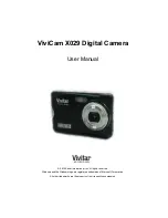 Vivitar ViviCam X029 User Manual preview