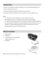 Preview for 3 page of Vivitar ViviCam X122 User Manual