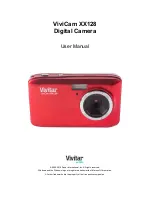 Vivitar ViviCam XX128 User Manual preview