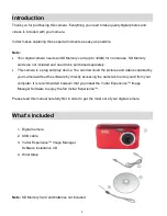 Preview for 3 page of Vivitar ViviCam XX128 User Manual