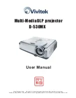 Vivitek D-530MX User Manual preview