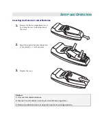 Preview for 16 page of Vivitek D-635MX User Manual