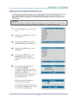 Preview for 20 page of Vivitek D-740MX User Manual