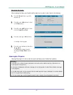 Preview for 40 page of Vivitek D-740MX User Manual