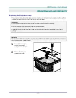 Предварительный просмотр 37 страницы Vivitek D326 User Manual