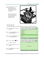 Предварительный просмотр 39 страницы Vivitek D326 User Manual