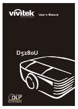 Preview for 1 page of Vivitek D5010-WNL User Manual