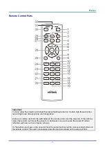 Предварительный просмотр 15 страницы Vivitek D5010-WNL User Manual