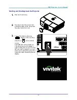 Preview for 23 page of Vivitek D5185HD Series User Manual