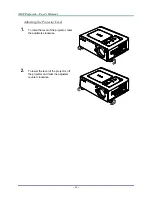 Предварительный просмотр 39 страницы Vivitek D5500 series User Manual