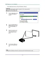 Предварительный просмотр 49 страницы Vivitek D5500 series User Manual