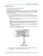 Preview for 24 page of Vivitek D6510 User Manual